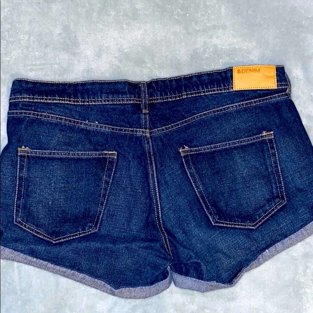 & Denim By H & M Low Waist Shorts